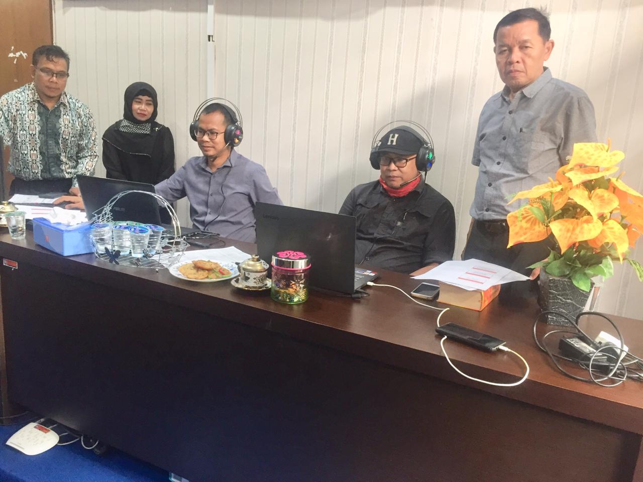 Kelas Menulis Virtual hari pertama Balai Bahasa Provinsi Riau